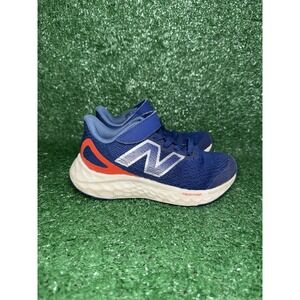 New Balance Arishi v4 Toddler Size 11C Blue Red Walking Shoes PreSchool Sneakers